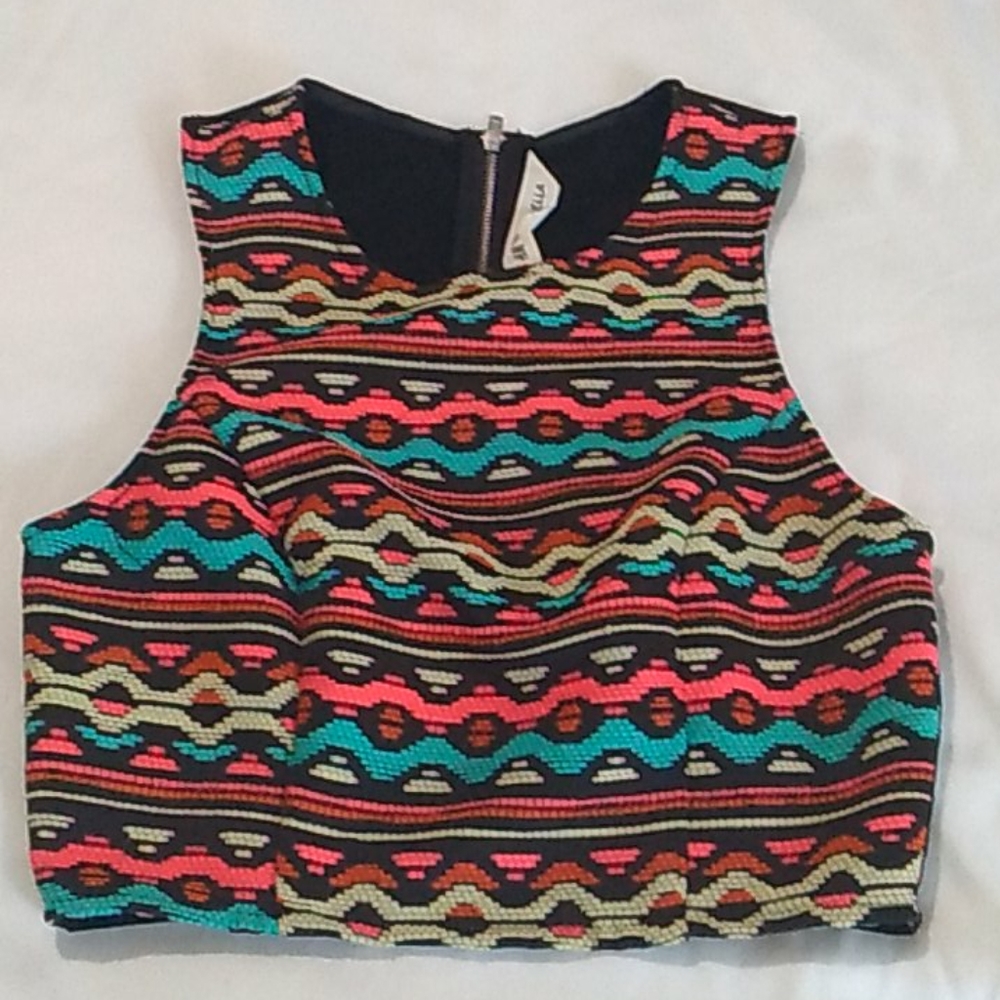 H&M black top sz 4